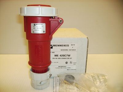 Mennekes me 420C7W watertight plug connector HBL420C7W