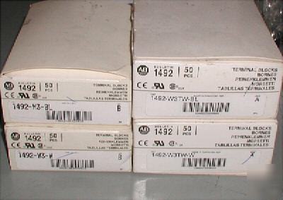 New ab allen bradley 1492-W3TW-w terminal blocks * *