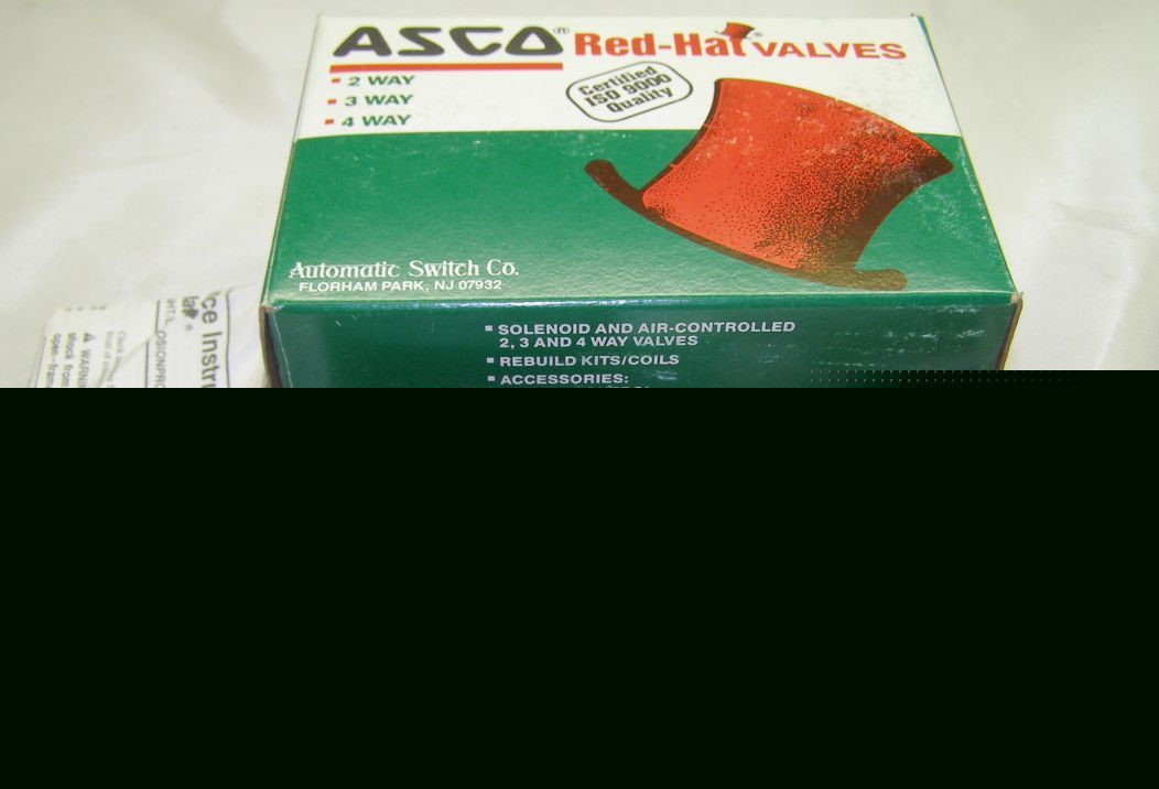 New asco/red-hat valve open frame solenoid 238710-006-d- 
