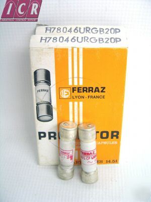 New ferraze protistor fuse 660V 20A 6621-cp-urgb-14 (22)
