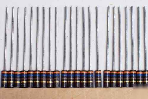 50) 360 ohm 1/2W carbon composition resistors 5%