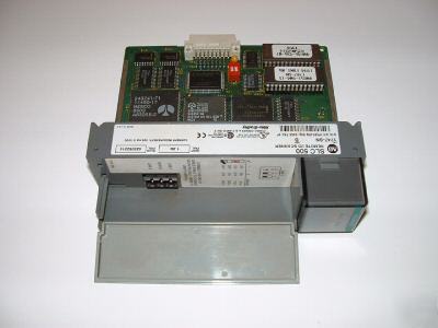 Allen bradley 1747-sn ser b remote i/o scanner module