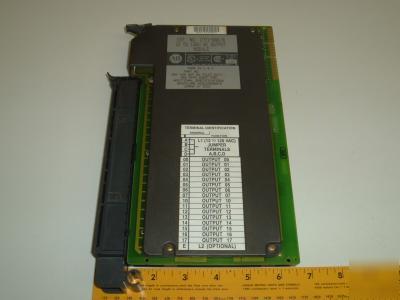 Allen bradley output module 1771-oad-b 16 point 120VAC