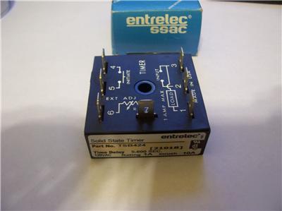 Entrelac solid state timer p/n TSB424 120 vac, 