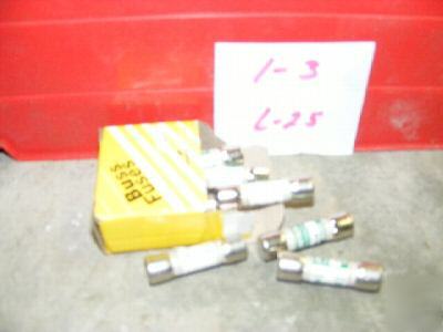 New 5 bussman /limitron klm-15 fuses