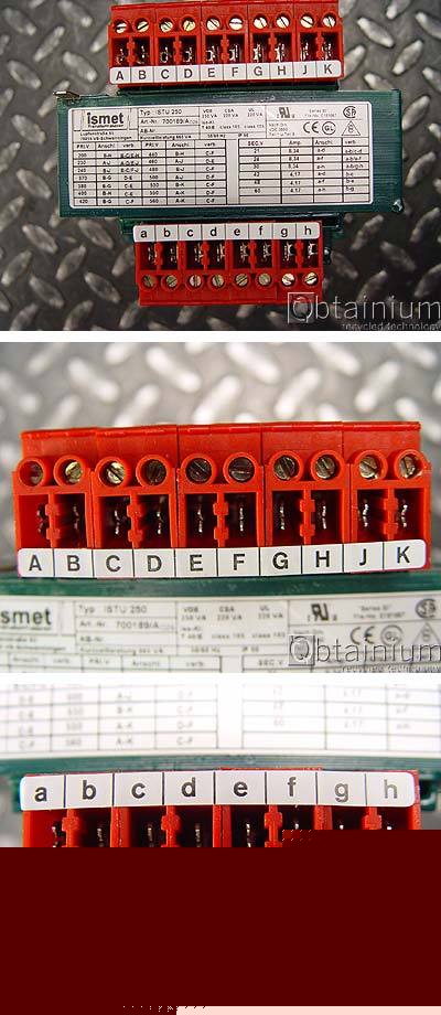 New ismet istu universal 1P control transformer 220V 