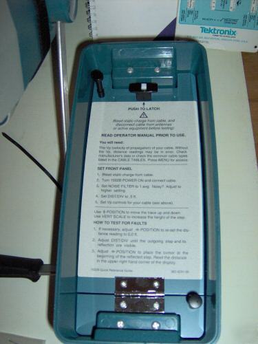 Tektronix 1502B metallic tdr cable tester w/ option 03