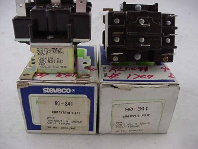 Steveco white rodgers rbm switching relay 90-341 120