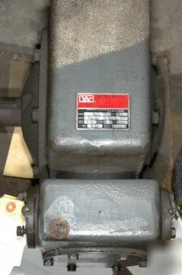 Winsmith 9CTD speed reducer hp 2.15, torque 11388 see