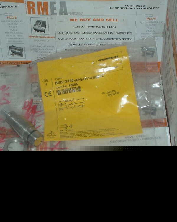 New turck proximity sensor BID2-G180-AP6-H1141 S212 