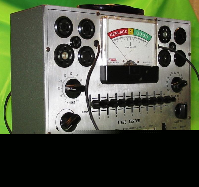 Eico model 625 vacuum tube tester w/ instruction manual