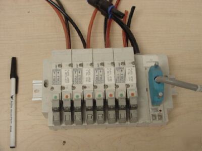 Smc solenoid block SY5445-5FU 24VDC =