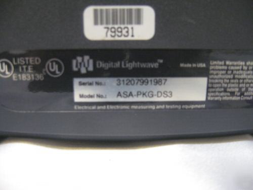 Digital lightwave asa-312--pkg-DS3 network computer nic