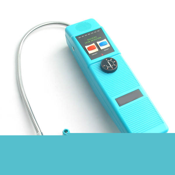 Halogen leak detector check freon refrigerant gas air