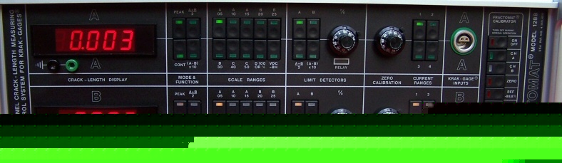 Hartrun fractomat krak-gage 1288 display / control, ndt