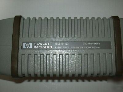 Hewlett packard agilent 83411C light wave receiver