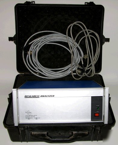 Phase dynamics research analyzer with cables