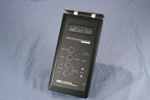 Monroe electronics 287 ionizer preformance analyzer