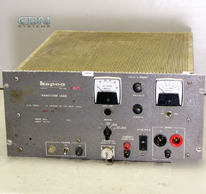 Kepco model 6523 dc transistor load, sinks 0-36V 30A