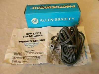 Allen bradley ab 42SP1 led proximity scanner