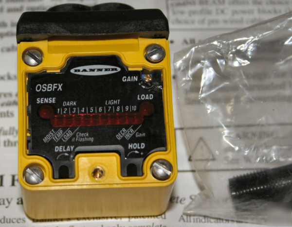 Banner omni-beam photoelectric sensor head osbfx 