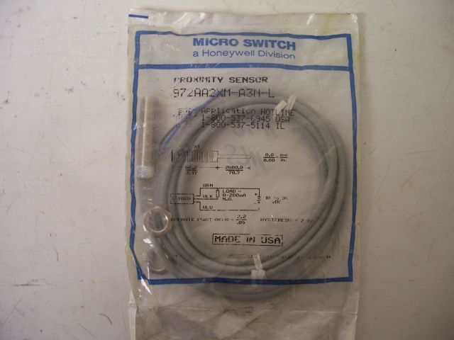 New honeywell proximity sensor 972AA2XM-A3N-l