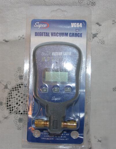 New supco digital vacuum guage ~ #VG64 ~ & 