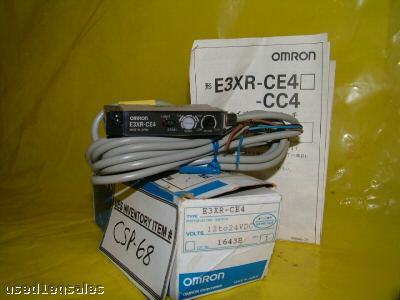 Omron E3XR-CE4 photoelectric switch fiber optic amp