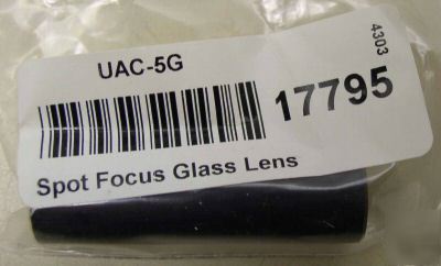 New tri-tronics uac-5G glass spot focus lens ++ ++
