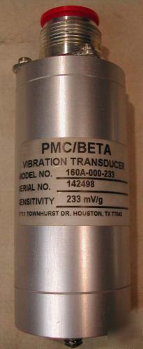 Metrix vibration monitor pmc beta vibration transducer 