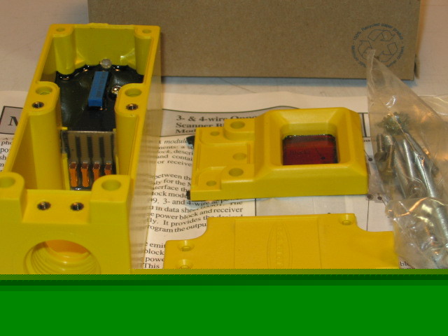 New banner multi-beam scanner block - receiver SBRXD1