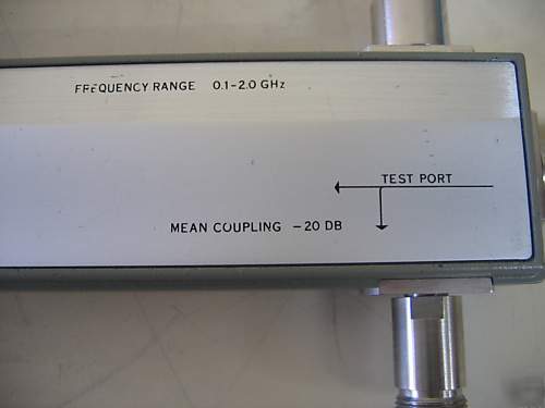 Hp agilent 778D directional coupler, 100 mhz - 2 ghz