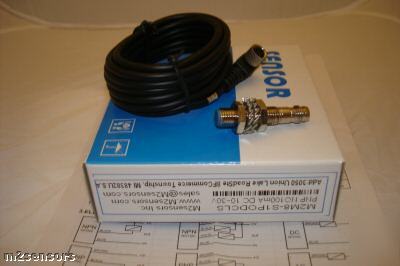 New M8-pnp no inductive proximity sensor switch w cable