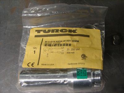 New turck B15-G18-AZ3X-B1331 50MM proximity sensor 