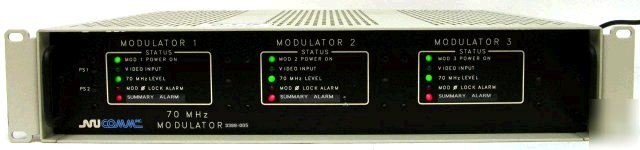 Nucomm 70 mhz modulator 70FMT4-3-1A2F1