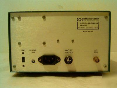 Krohn-hite 4200B 4200 b oscillator nice wow 