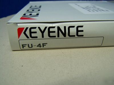 New keyence fiber optic sensor m/n: fu-4F - in box