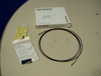 New keyence fiber optic sensor m/n: fu-4F - in box