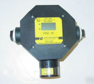 Scott/bacharach 4501 hf toxic gas detection transmitter