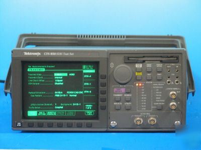 Tektronix CTS850 sdh/pdh and jitter/wander test set