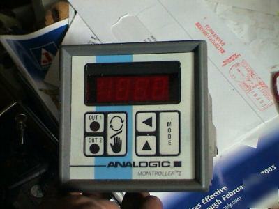 Analogic monitroller 2 analog inputs programmable