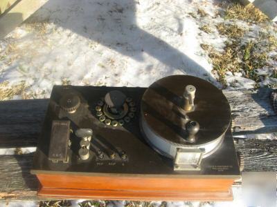 Leeds and northrup potentiometer 7551 w/directions 