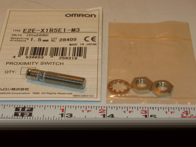 New omron inductive proximity sensor E2E-X1R5E1-M3