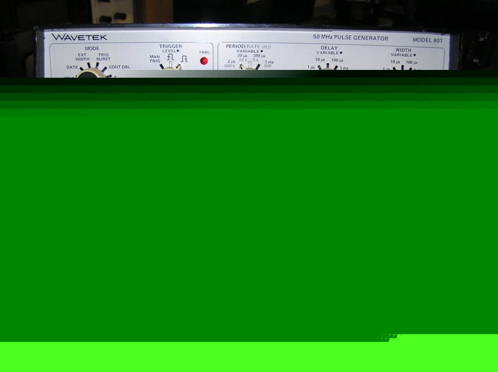 Wavetek 801 50 mhz pulse generator