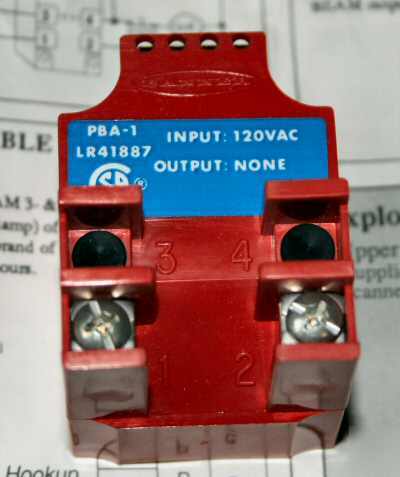 Banner - multi-beam ac power block 105-130VAC pba-1 