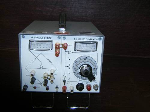 Nbs type ii bolometer bridge and reference generator