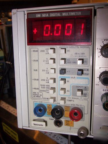 Tektronix TM504, DM501A, PS503A, DM502A,DC503A, PG506A