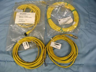 Lot of 4 4-pin micro prox cables straight cables
