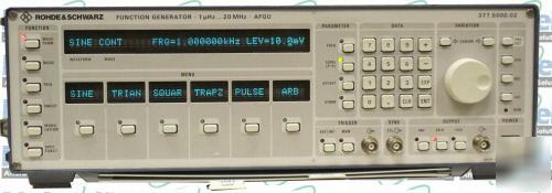 Rhode schwarz afgu arbitrary waveform generator