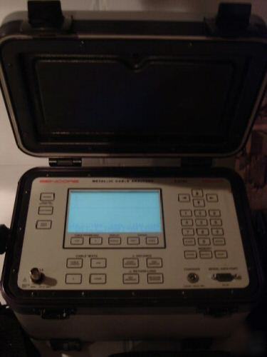 Sencore CA780 cable analyzer tester coax underground